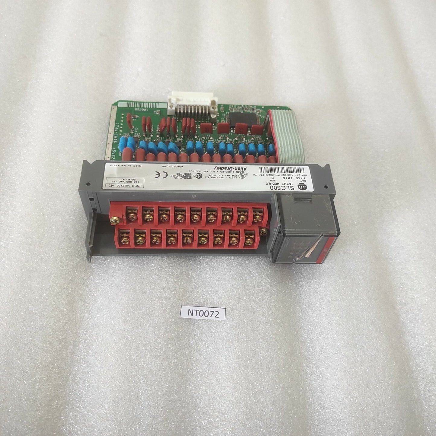 ALLEN BRADLEY CAT 1746-IM16 SLC500 INPUT MODULE