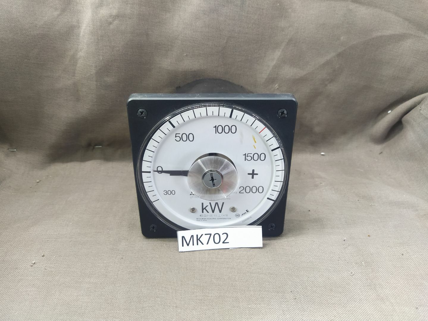 Mitsubishi LP-110NW Watt Meter Power Meter 0-2000kW CT 2500/5 VT 600/110 110V 5A