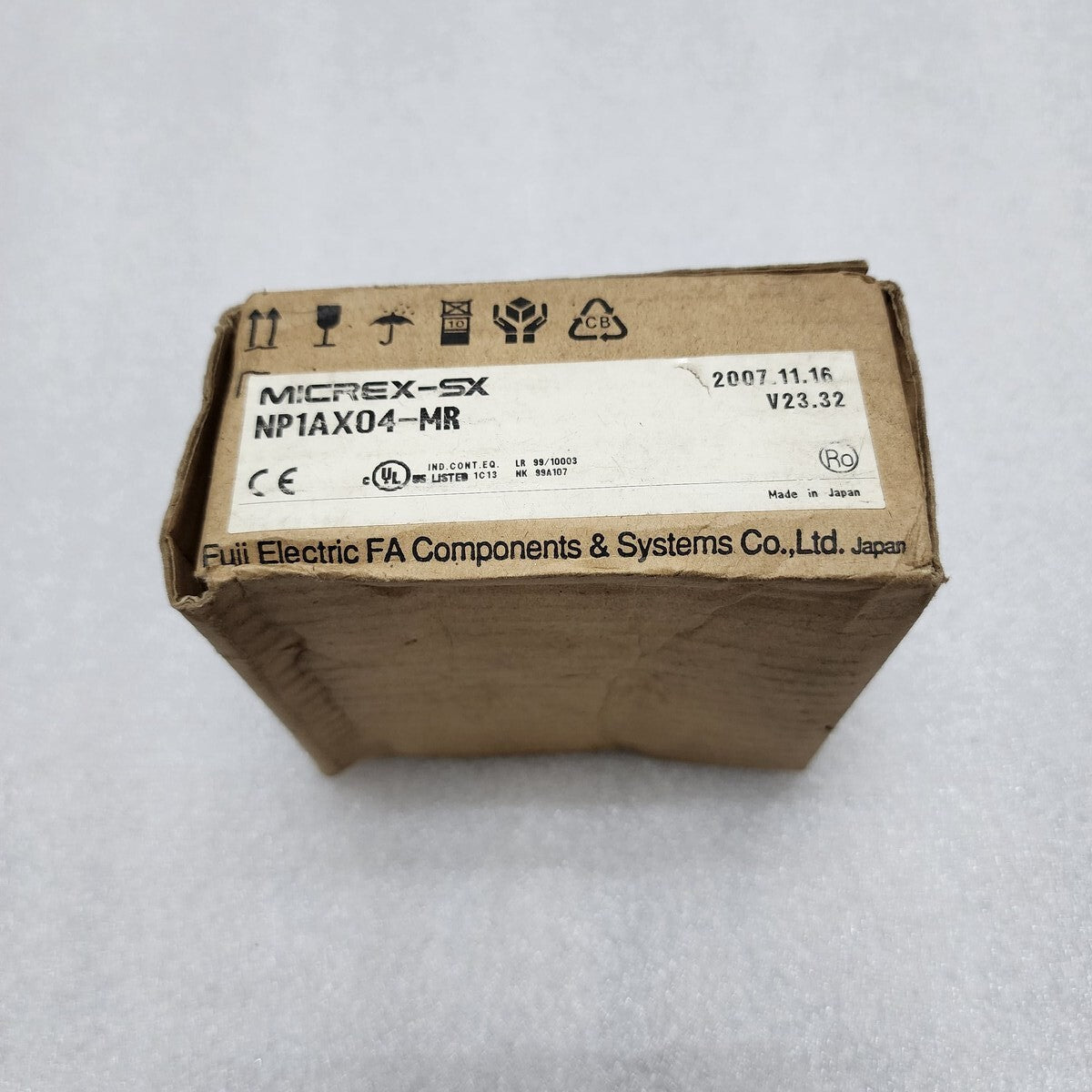 FUJI ELECTRIC NP1AX04-MR ANALOG I/O MODULE