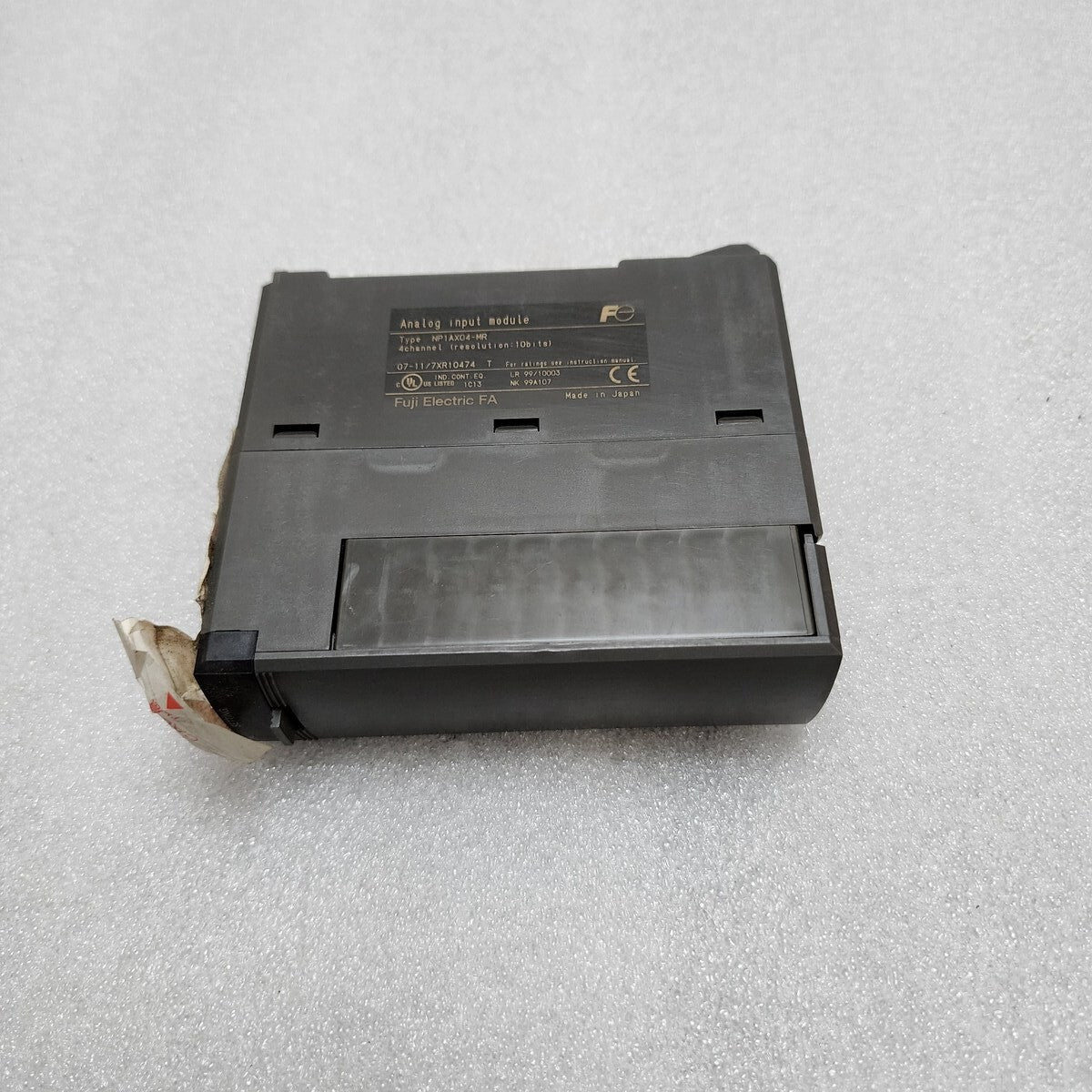 FUJI ELECTRIC NP1AX04-MR ANALOG I/O MODULE