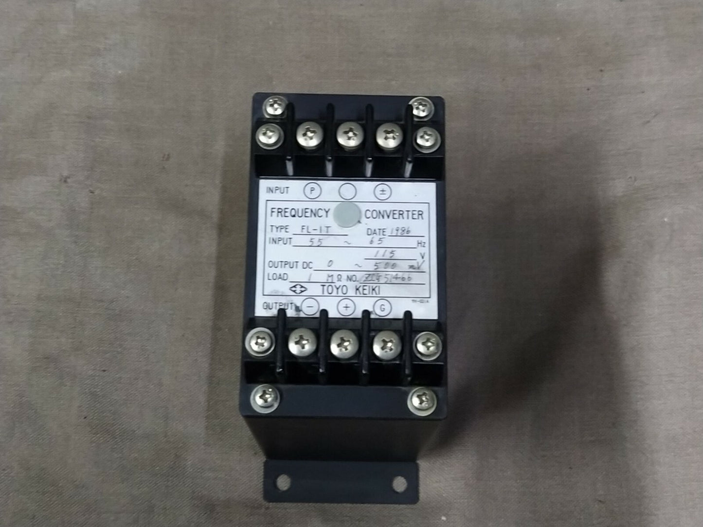 Toyo Keiki FL-IT Frequency Converter FLIT