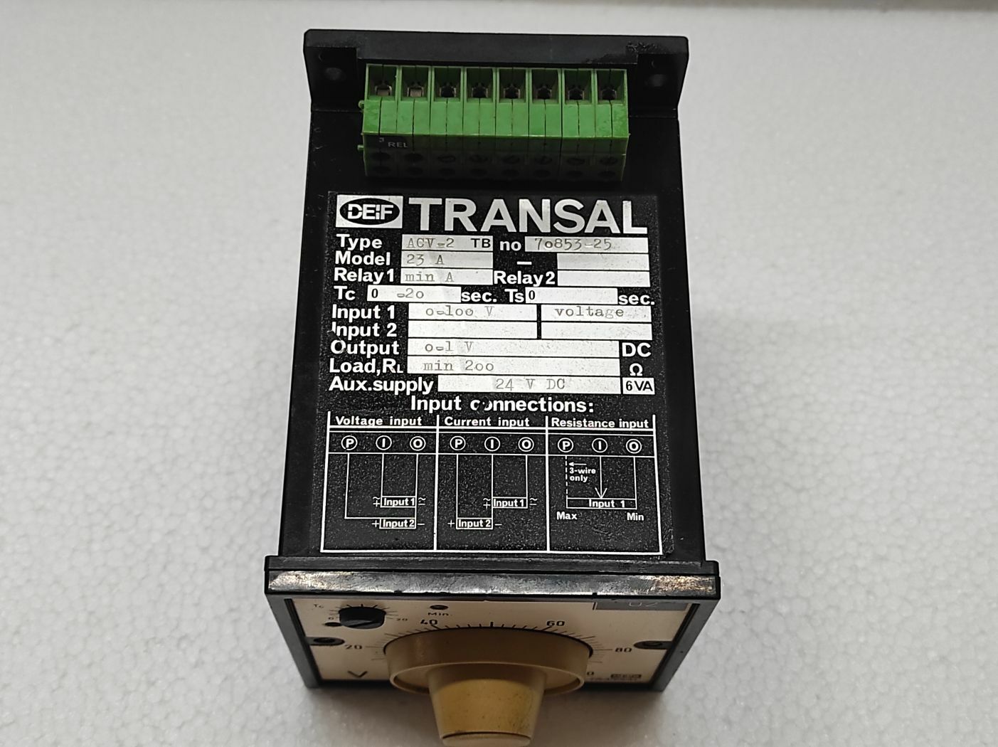 DEIF ACV-2 TB Protection Relays and Controllers 70853-25 23A TRANSAL