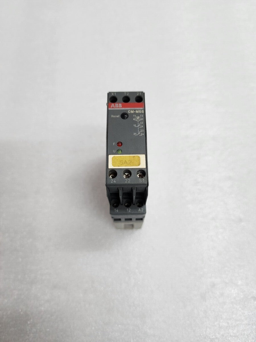 ABB CM-MSS THERMISTOR MOTOR PROTECTION RELAY 1SVR430811R1300
