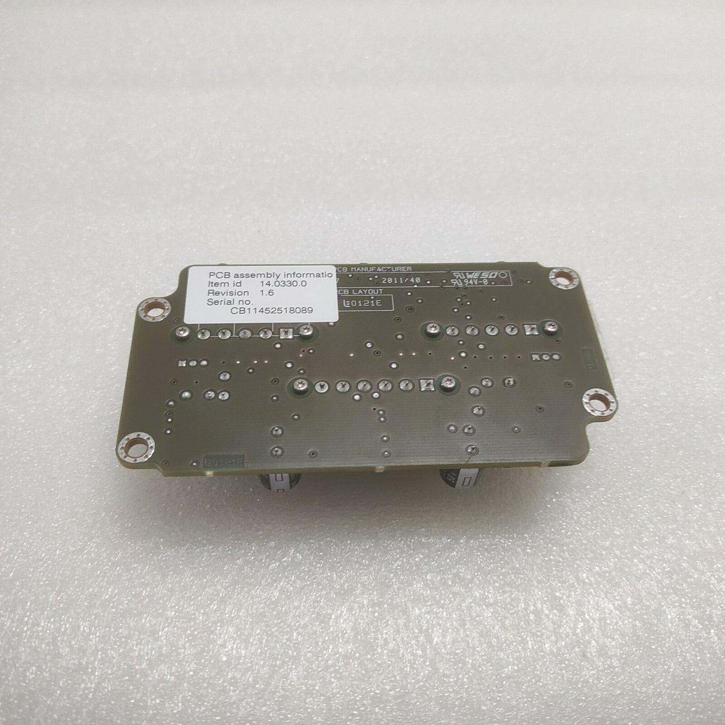 MAN B&W 14.0330.0 TERMINAL BOX, MODIFICATION KIT PCB