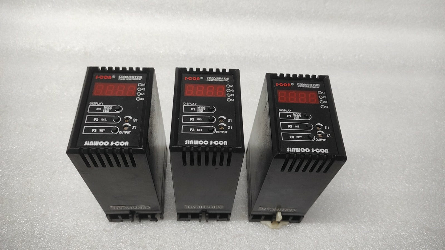 SINWOO S-CON FDC-2C8N-Y SIGNAL CONVERTER 24VDC