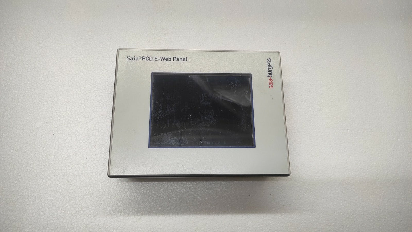 SAIA BURGESS PCD7.D457ET7F E-WEB PANEL 24VDC 0.5A