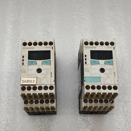 SIEMENS 3RS1040-1GD50 TEMPERATURE MONITORING RELAY