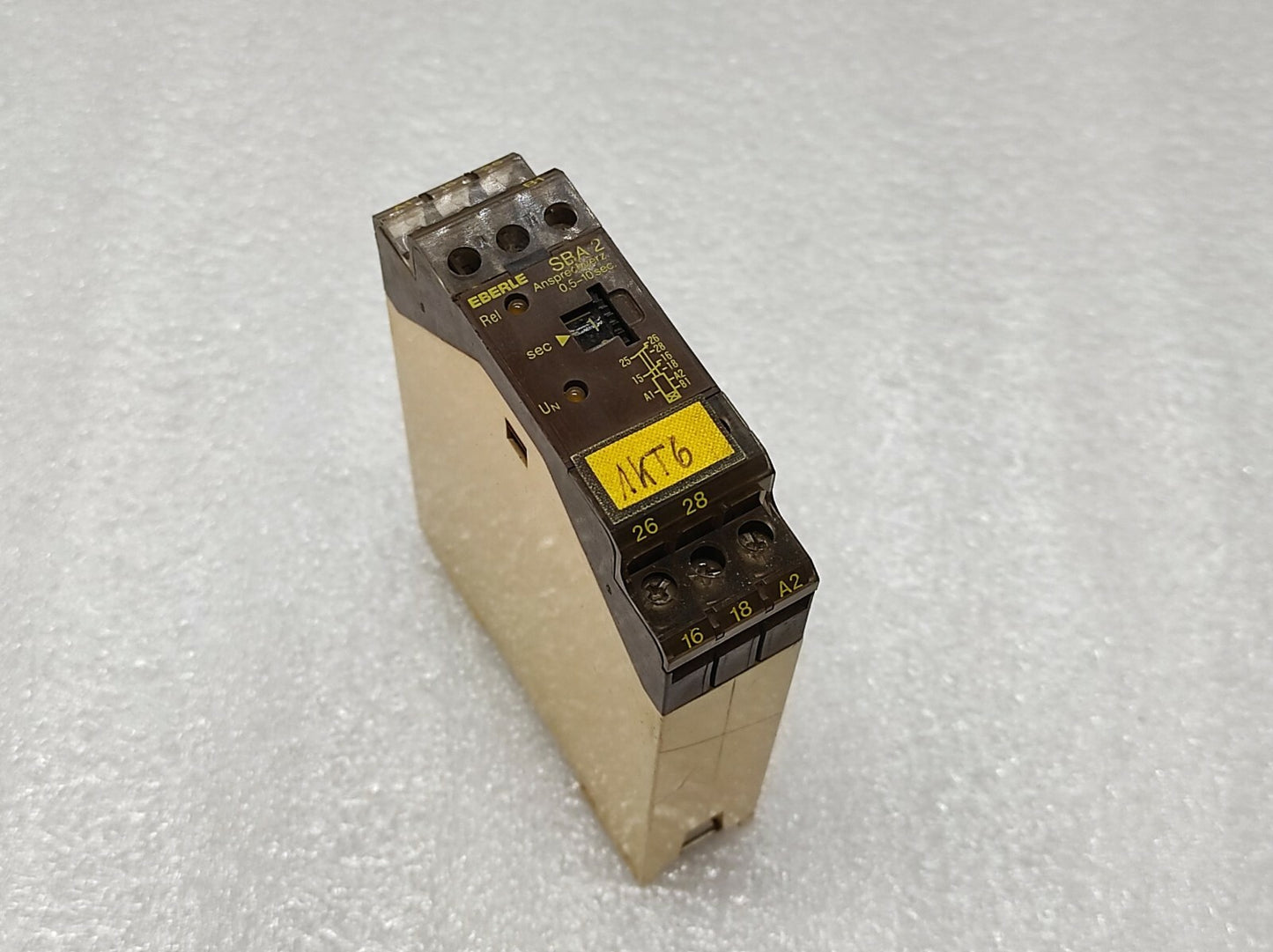 Eberle SBA2 Ansprechverz 0545 1114 1000 Time Delay Relay 0.5-10 SEC LOT OF 3 PC