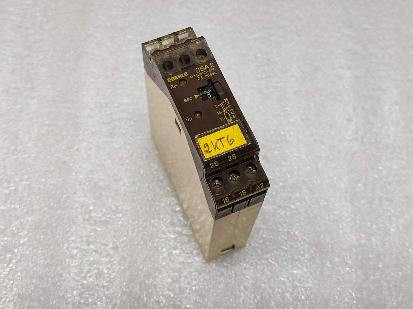 Eberle SBA2 Ansprechverz 0545 1114 1000 Time Delay Relay 0.5-10 SEC LOT OF 3 PC