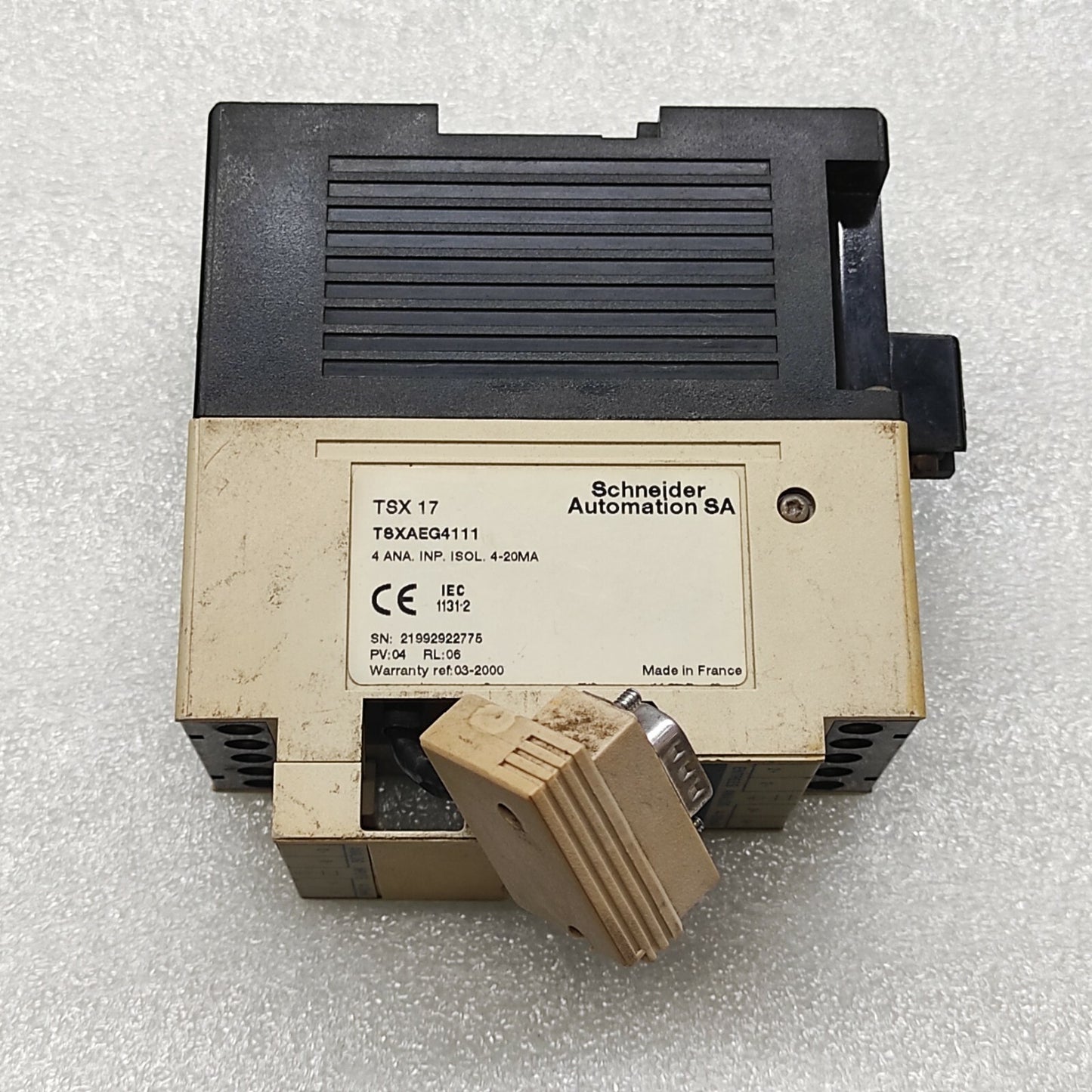 SE TSX 17 ANALOG INPUT MODULE TSXAEG4111