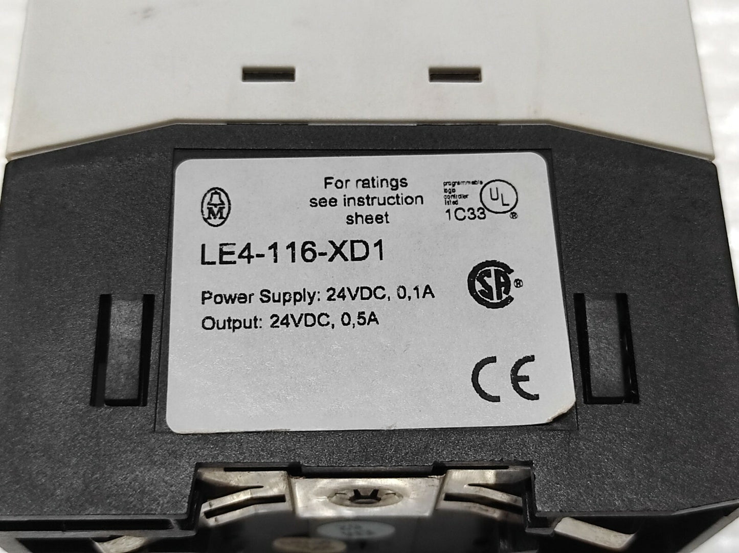 Moeller LE4-116-XD1 Digital Expansion Module 24V DC