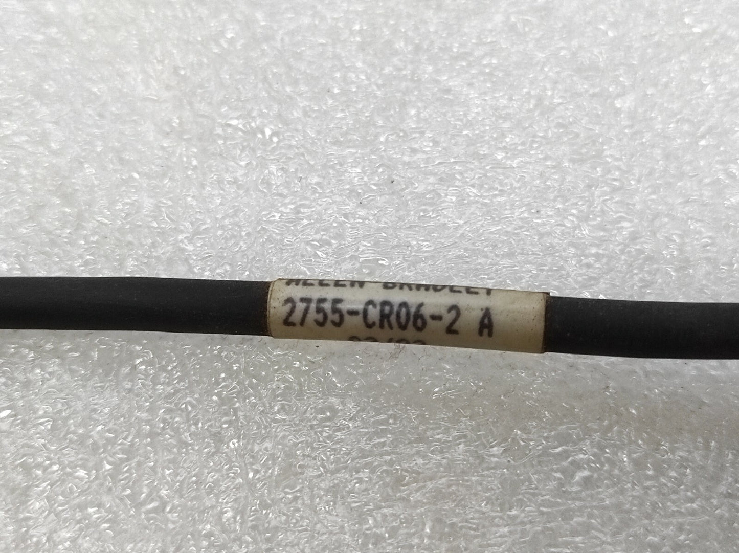 ALLEN BRADLEY CAT 2755-CR06-2 SERIES A DECODED RS232 SCANNER DTE CABLE
