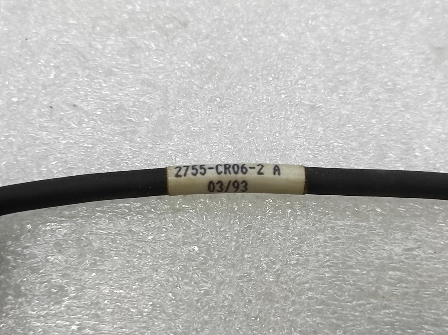 ALLEN BRADLEY CAT 2755-CR06-2 SERIES A DECODED RS232 SCANNER DTE CABLE