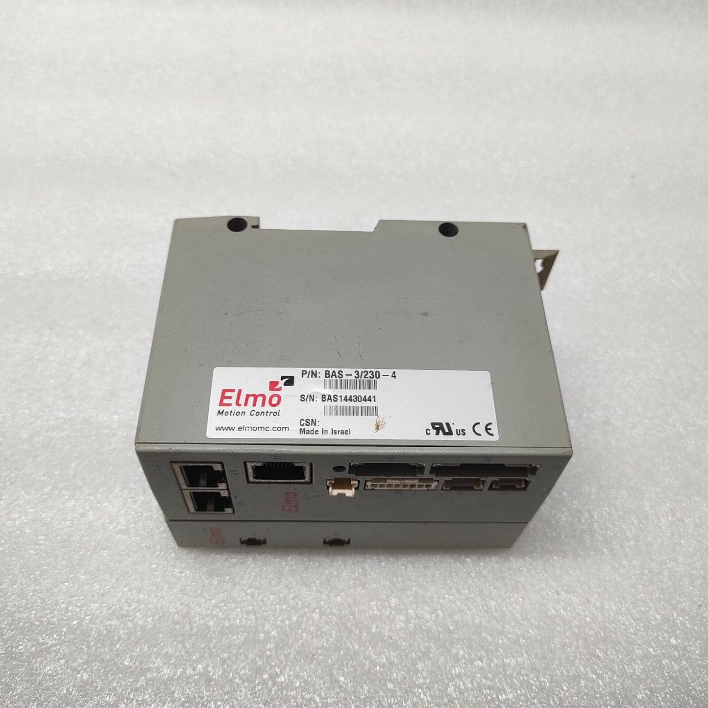 ELMO MOTION CONTROL BAS-3/230-4 SERVO DRIVE CONTROLLER
