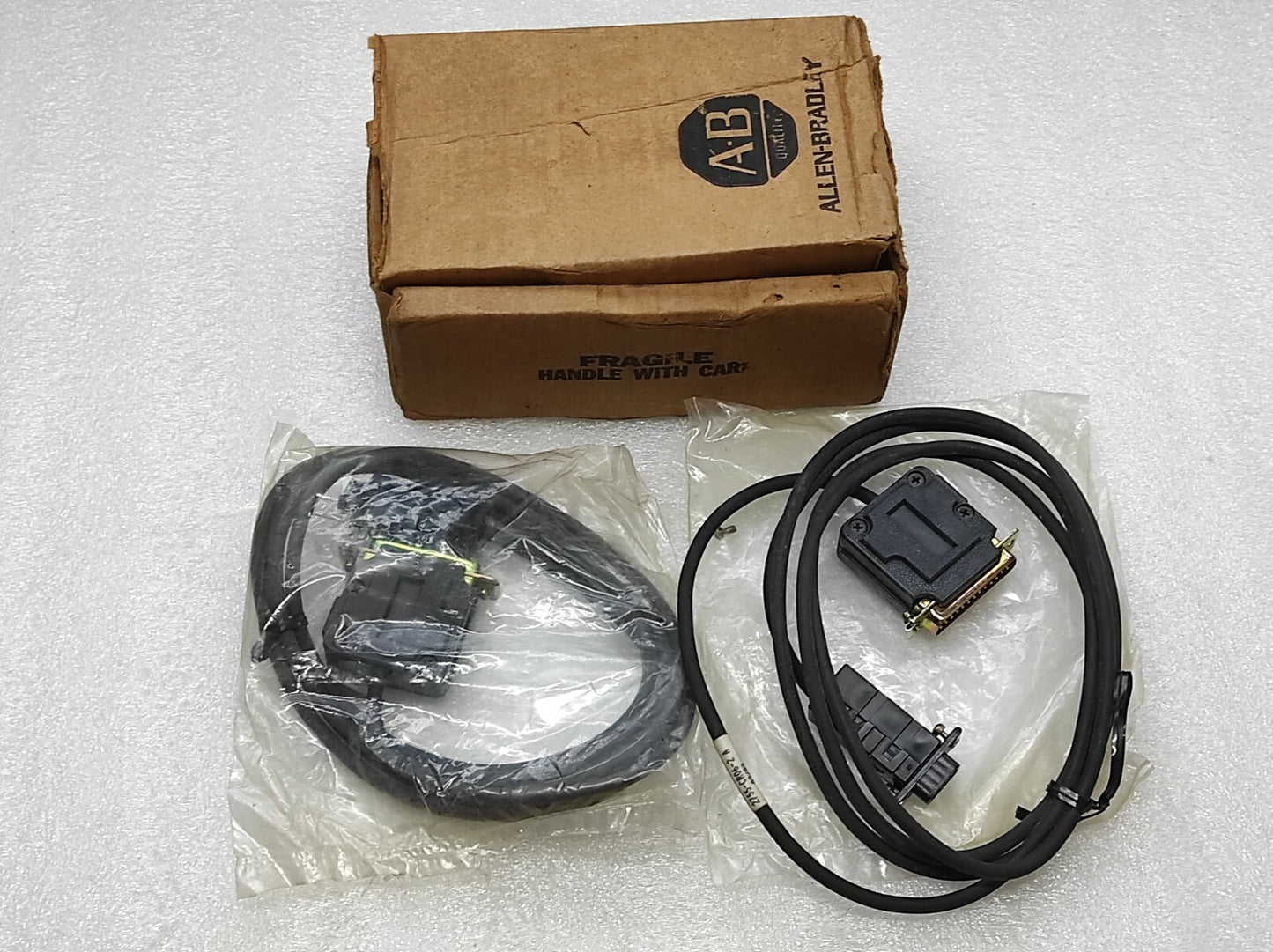ALLEN BRADLEY CAT 2755-CR06-2 SERIES A DECODED RS232 SCANNER DTE CABLE