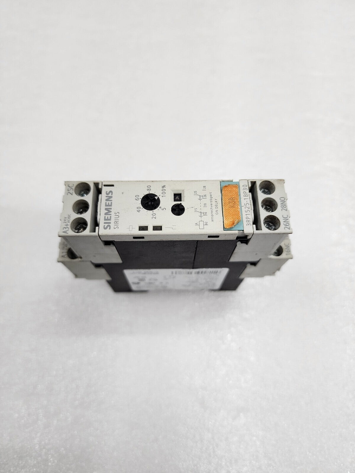 SIEMENS 3RP1525-1BP30 ON DELAY TIMER RELAY