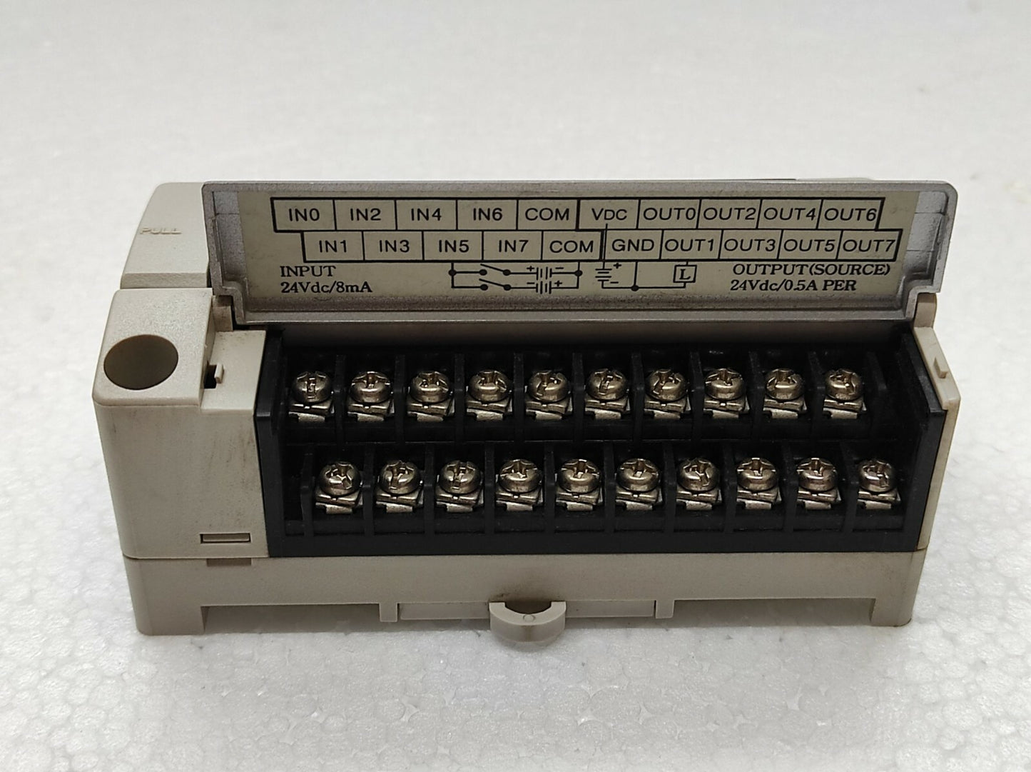 Allen Bradley CAT 1790-T8BV8BX Compact Block LDX Expansion Unit