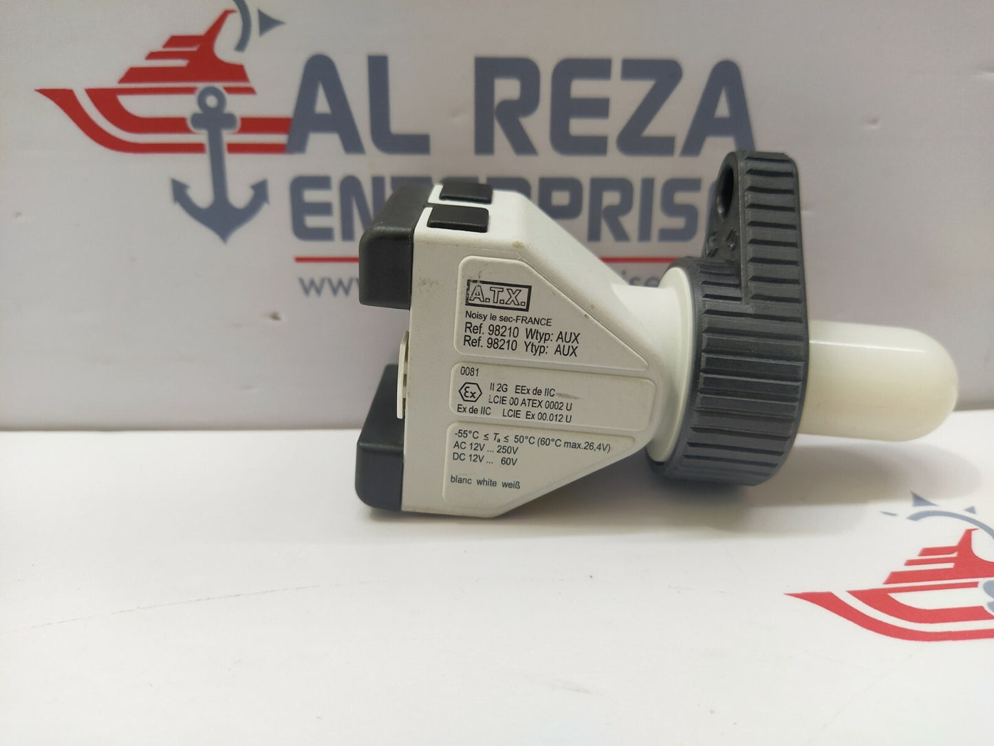 A.T.X. 98210 ATEX 0982 14 AUX YELLOW PILOT LIGHT