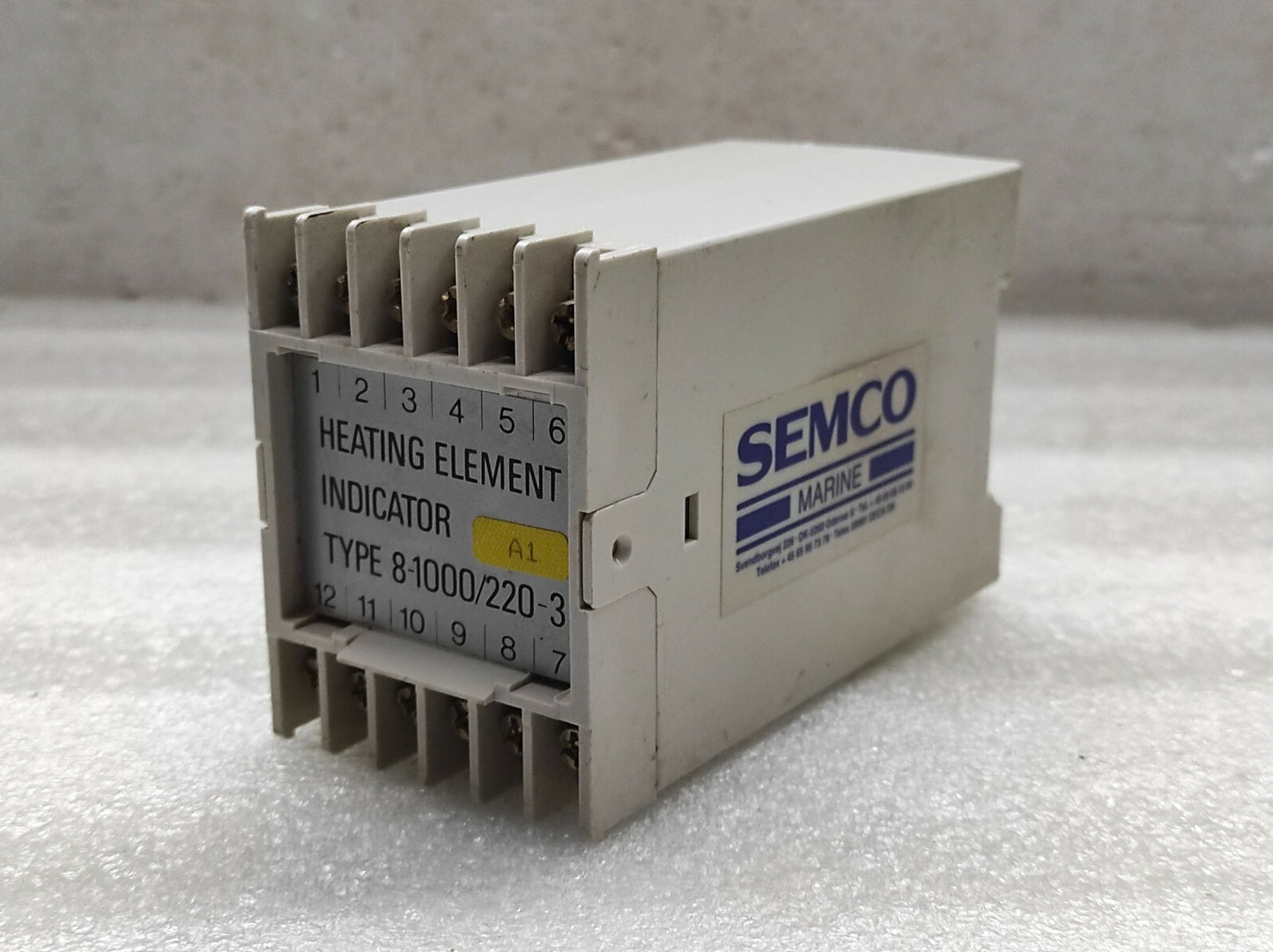 Semco Marine 8-1000/220-3 Heating Element Indicator 81000 2203