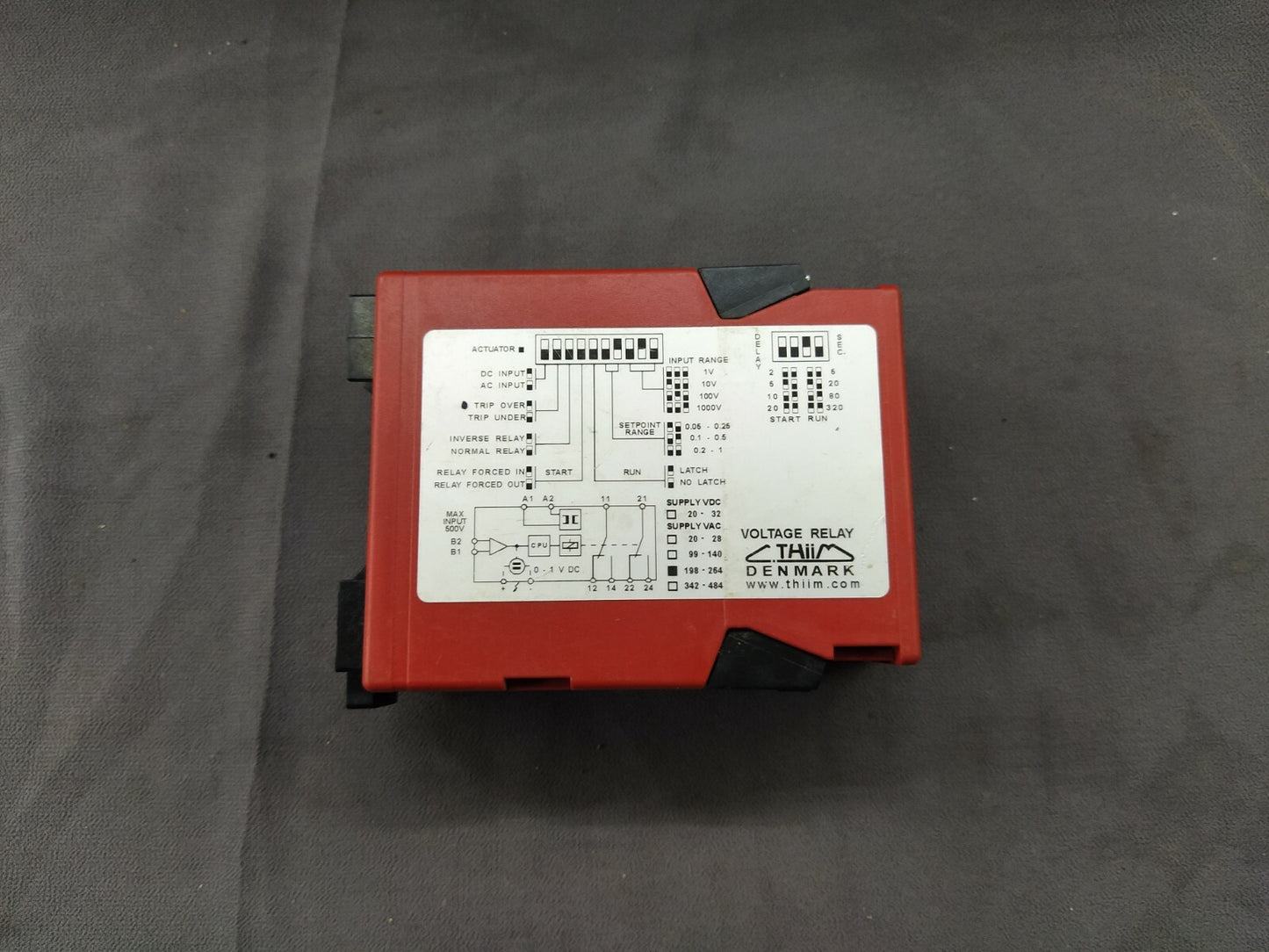 Thiim UMCA B230 DA3C Voltage Relay UMCAB230DA3C