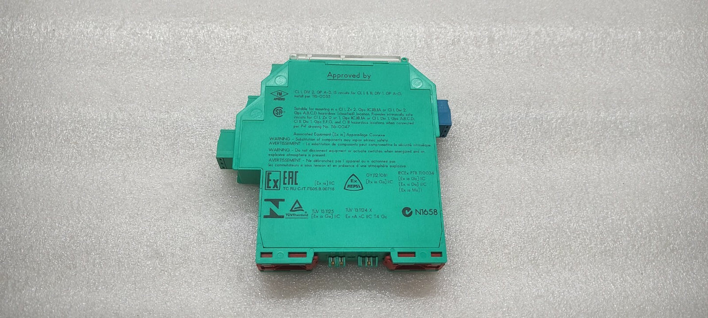 PEPPERL + FUCHS KFD2-SR2-EX1.W.LB SWITCH AMPLIFIER 132959