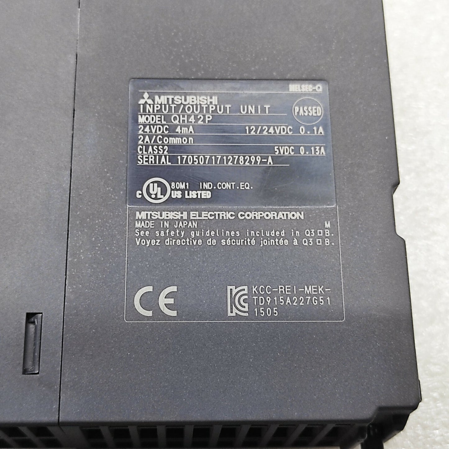 MITSUBISHI QH42P INPUT/OUTPUT MODULE
