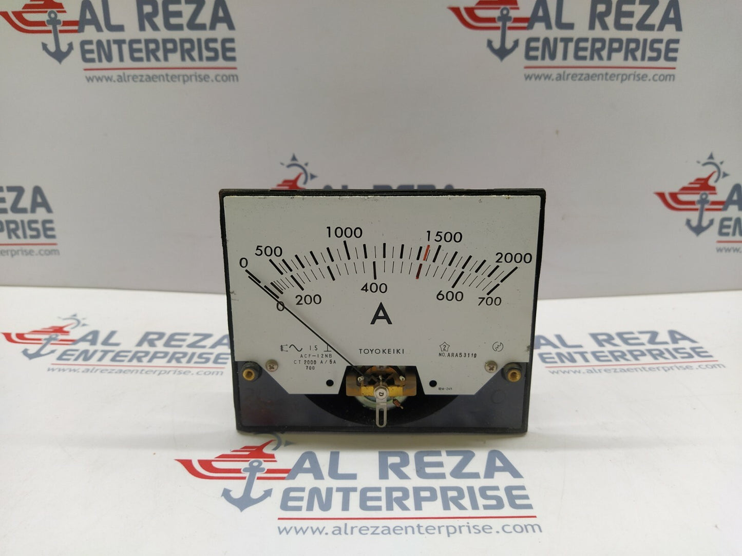 TOYO KEIKI ACF-12NB DOUBLE AMMETER CT 200A/5A 700