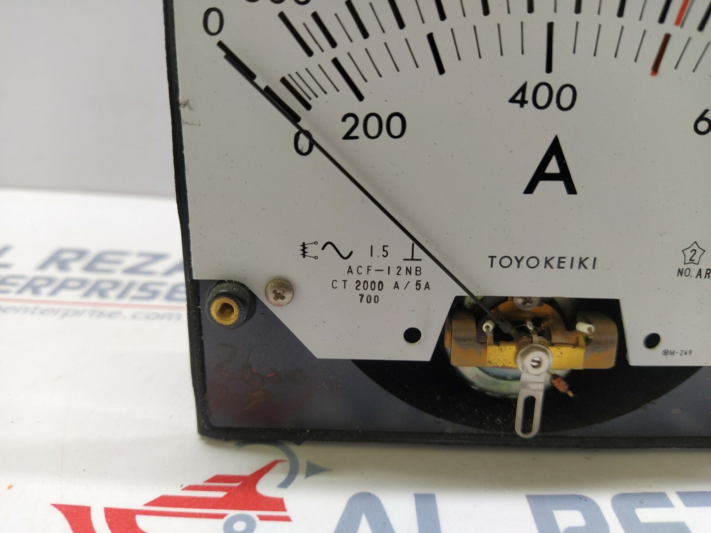 TOYO KEIKI ACF-12NB DOUBLE AMMETER CT 200A/5A 700