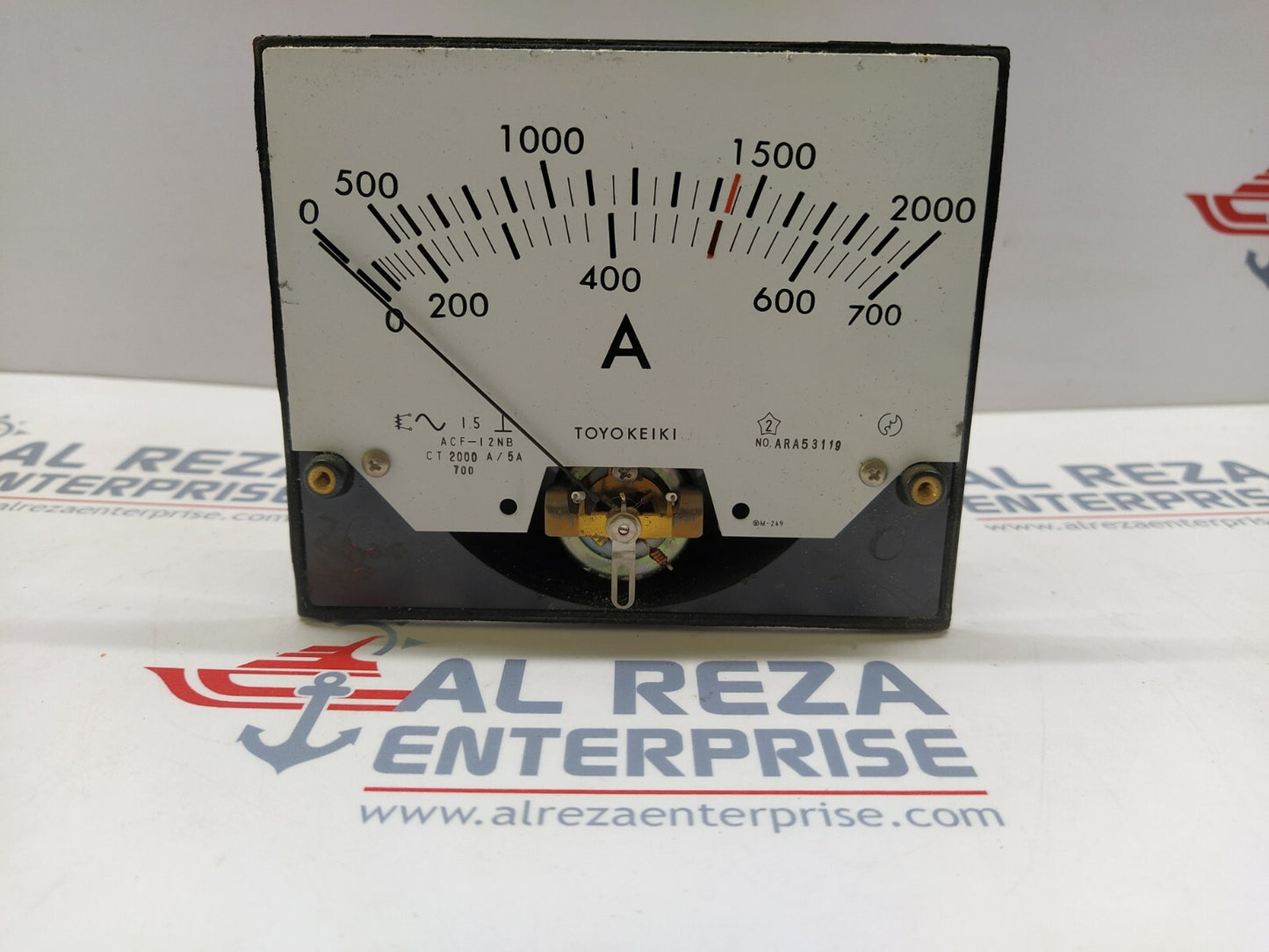 TOYO KEIKI ACF-12NB DOUBLE AMMETER CT 200A/5A 700