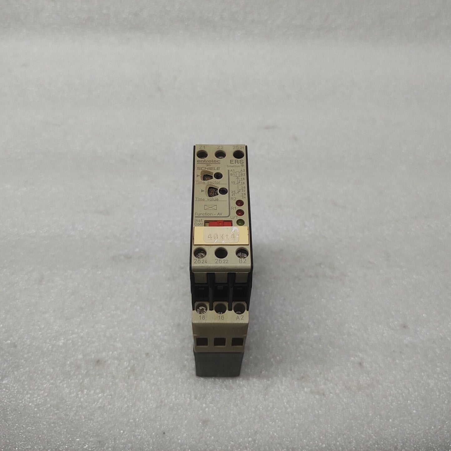 SCHIELE ERS ON DELAY TIMER 2.430.103.02 110-240VAC/24VAC-DC/42-48VAC-DC