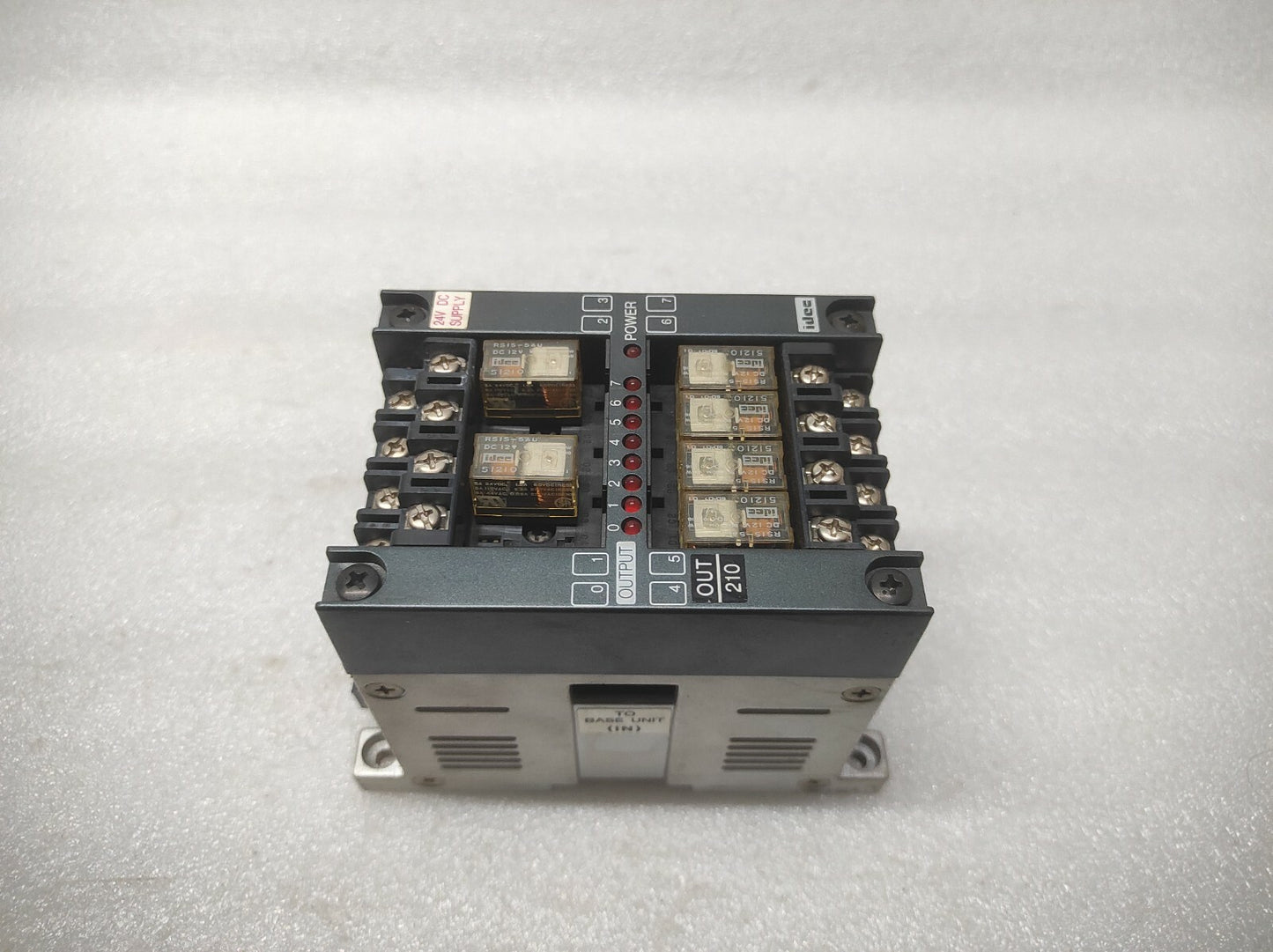 IDEC PFA-1T081DC OUTPUT MODULE 24VDC PFA1T081DC