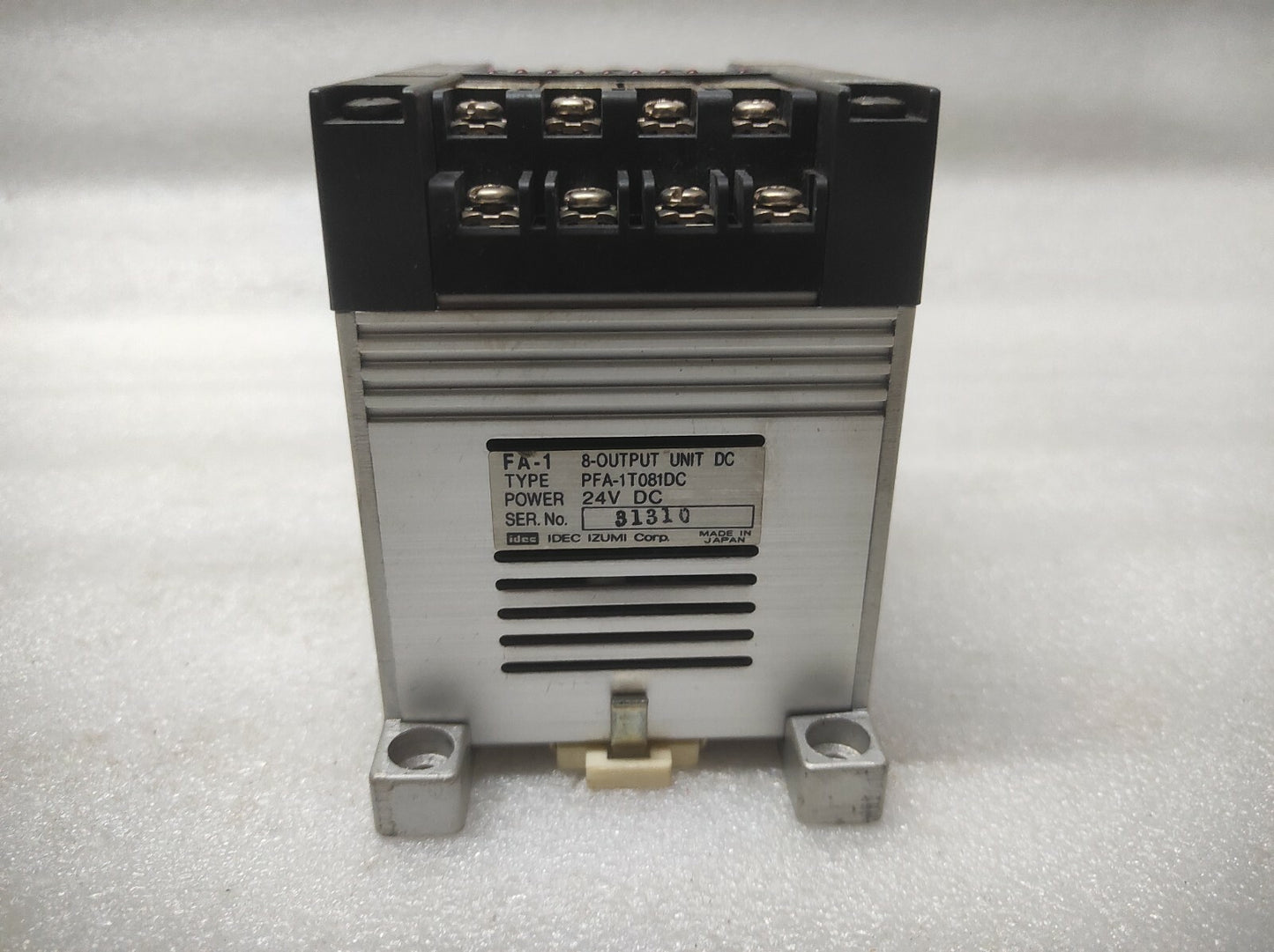 IDEC PFA-1T081DC OUTPUT MODULE 24VDC PFA1T081DC