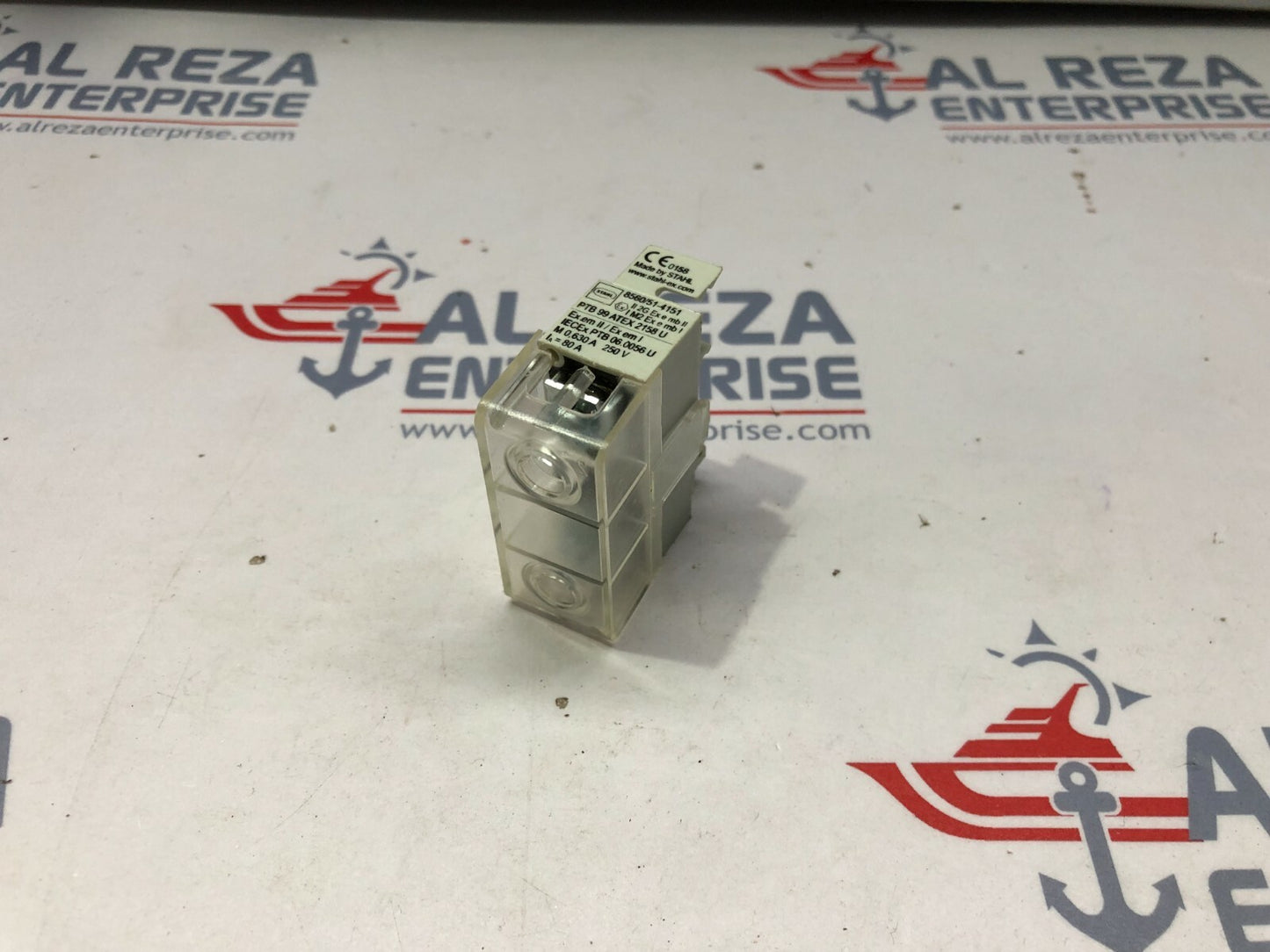 STAHL 8560/51-4151 SMALL FUSE BASE LOT OF 4 UNIT