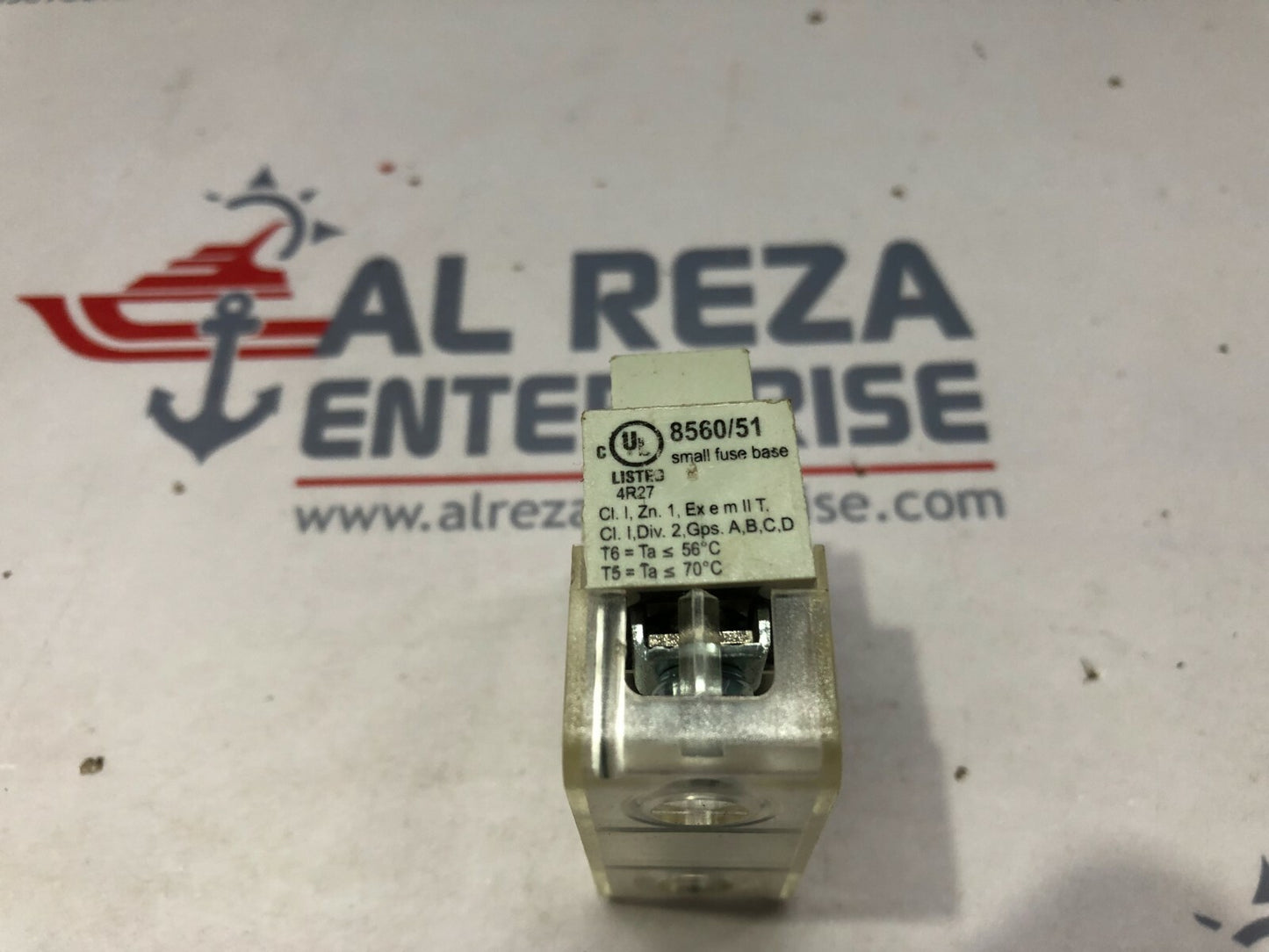 STAHL 8560/51-4151 SMALL FUSE BASE LOT OF 4 UNIT