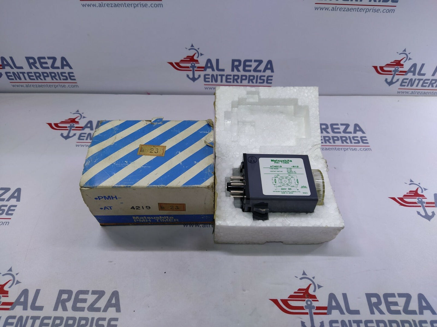 Matsushita PMH Timer AT4219 R12 24V DC