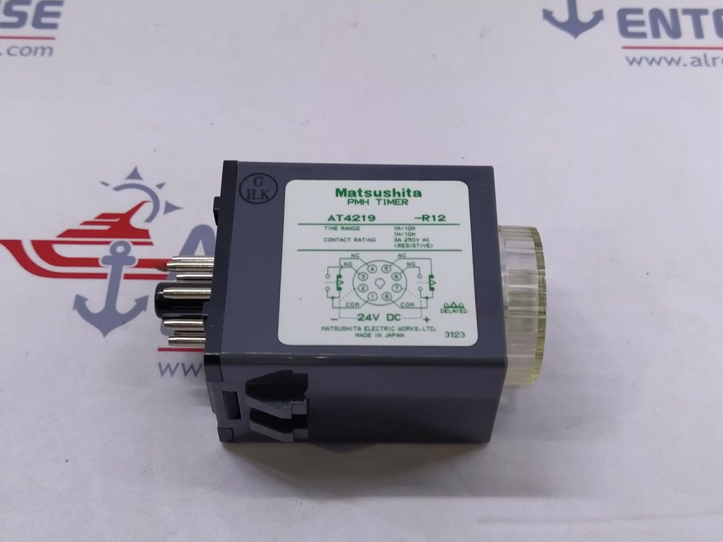 Matsushita PMH Timer AT4219 R12 24V DC