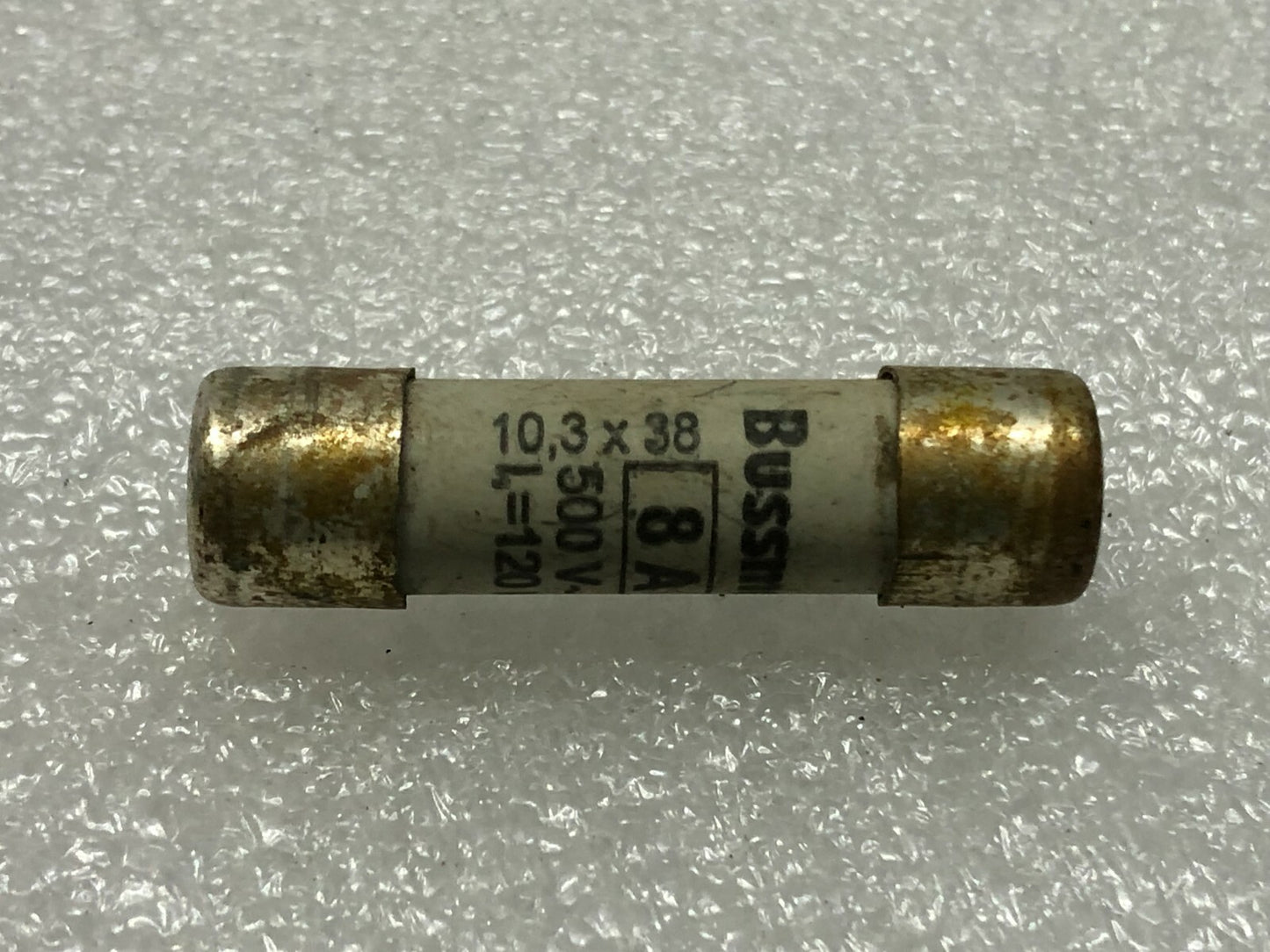 BUSSMANN C10G8 FUSE 8A 500V 10.3X38 LOT OF 11 UNIT
