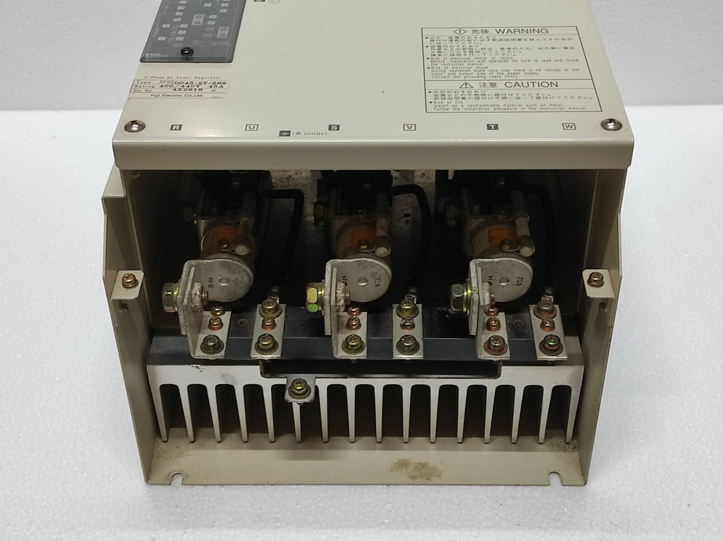 Fuji Electric RPXD 0045-2T-Z89 3-PHASE AC Power Regulator 400-440V 45A RPXD00452