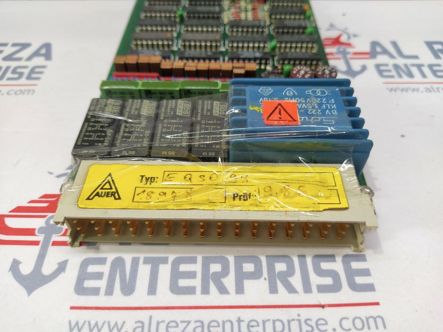 AUER EQS 090 TYPE EQS093 ALARM CARD