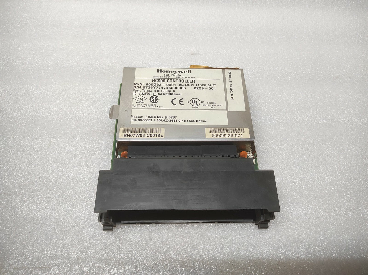 HONEYWELL HC900 CONTROLLER 900G32-0001 DIGITAL INPUT MODULE