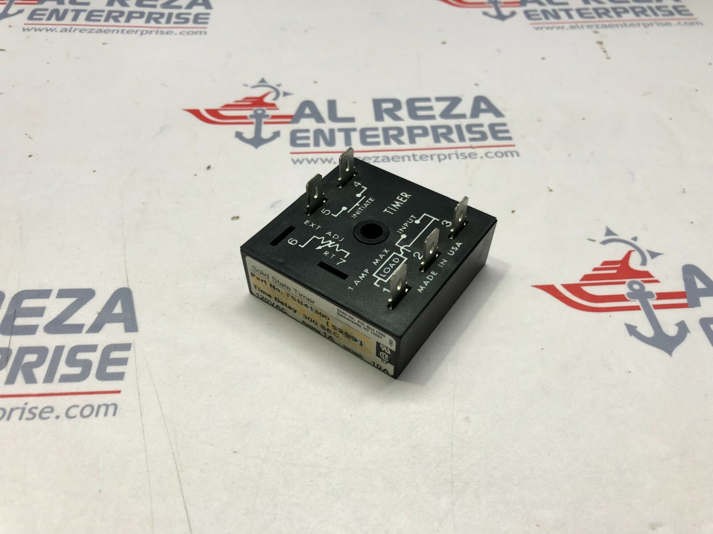 SSAC TSB41300 SOLID STATE TIMER 120VAC 300SEC TIME DELAY