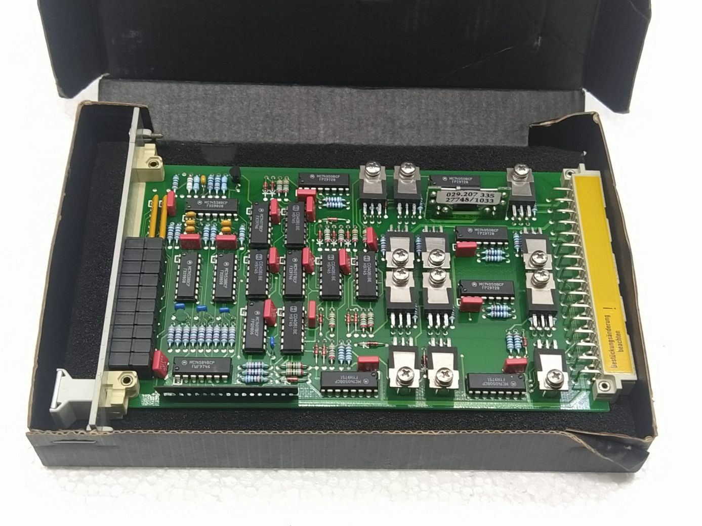 ALSTOM 029.063 242 Pulse Amplifier 029 063 242 SAM Electronics