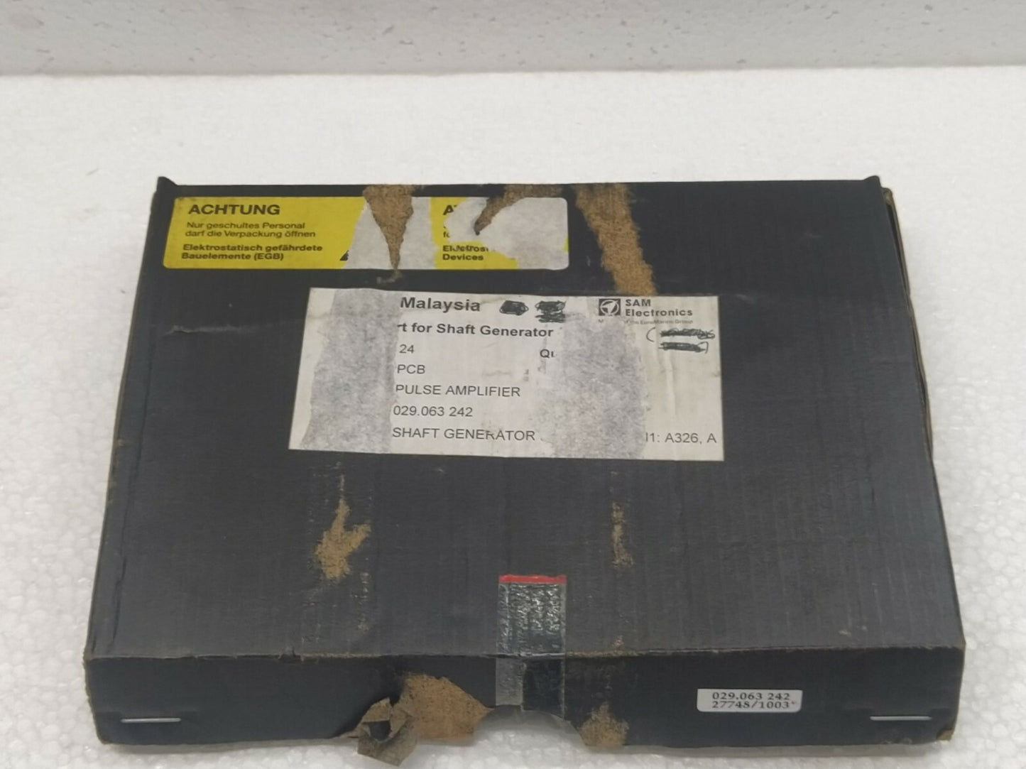 ALSTOM 029.063 242 Pulse Amplifier 029 063 242 SAM Electronics