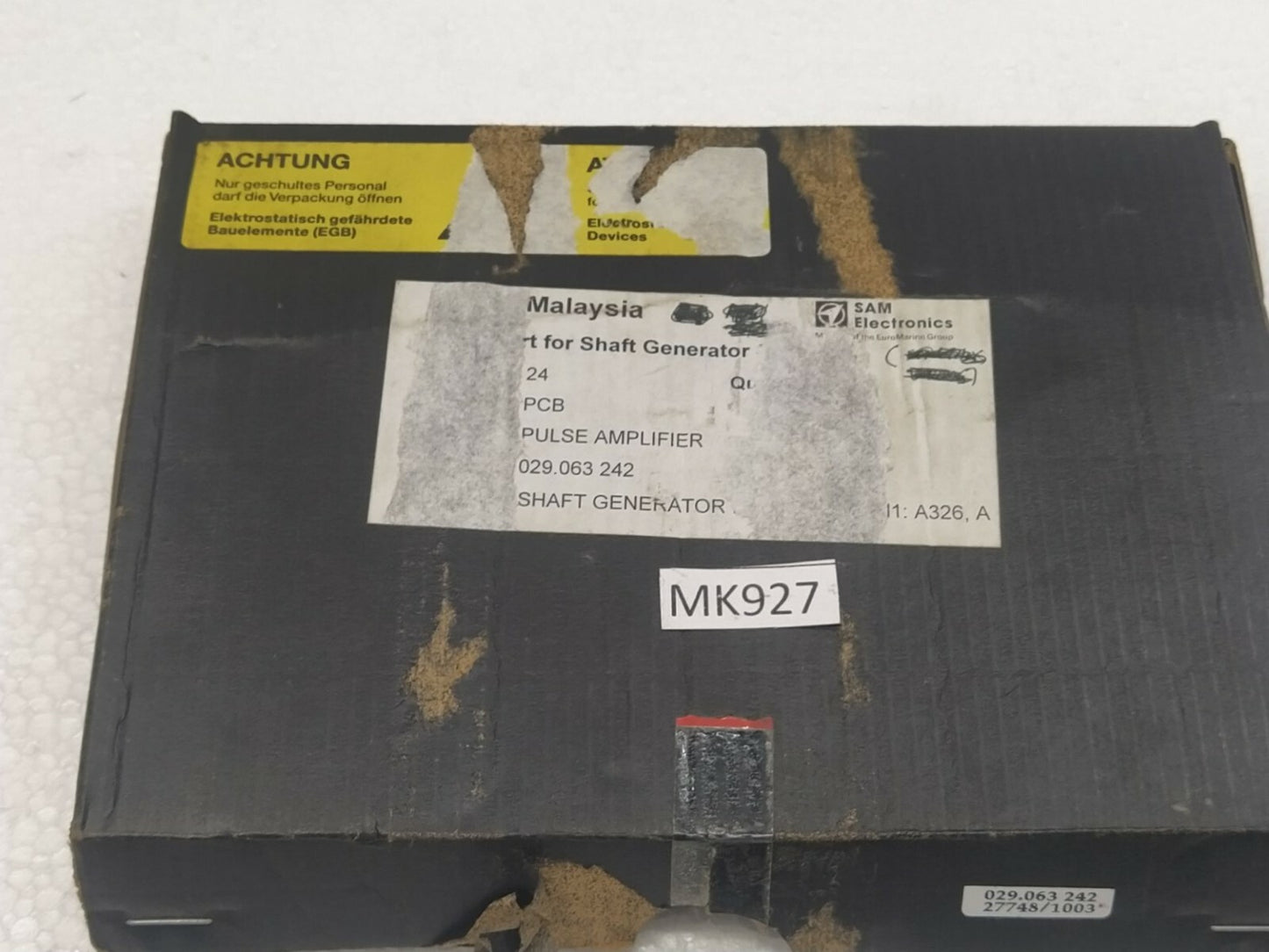 ALSTOM 029.063 242 Pulse Amplifier 029 063 242 SAM Electronics