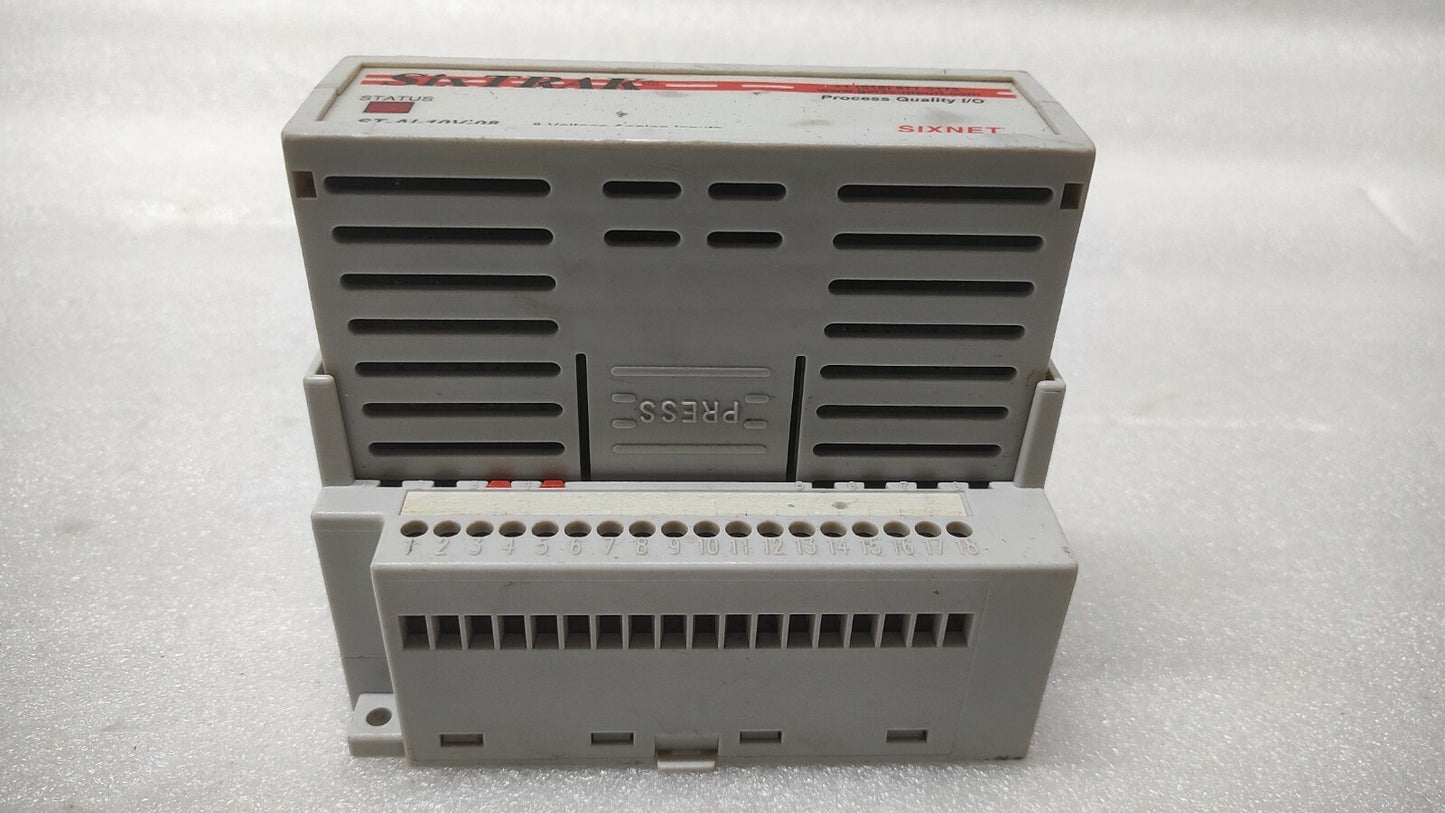 SIXNET ST-AI-10V-08 8-VOLTAGE ANALOG INPUT MODULE