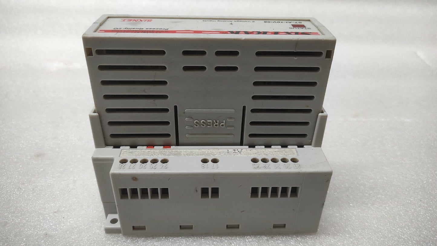 SIXNET ST-AI-10V-08 8-VOLTAGE ANALOG INPUT MODULE