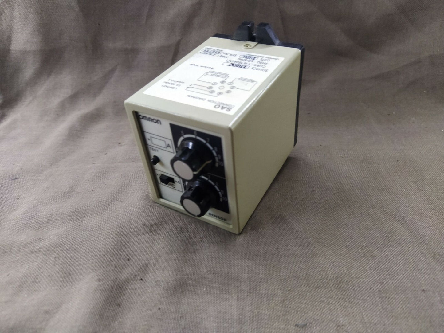 Omron SAO-Q Current Sensor 110V AC SAO