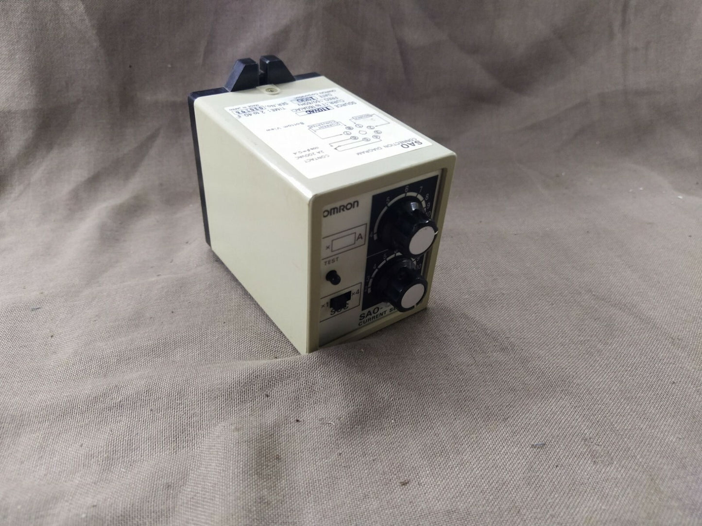 Omron SAO-Q Current Sensor 110V AC SAO