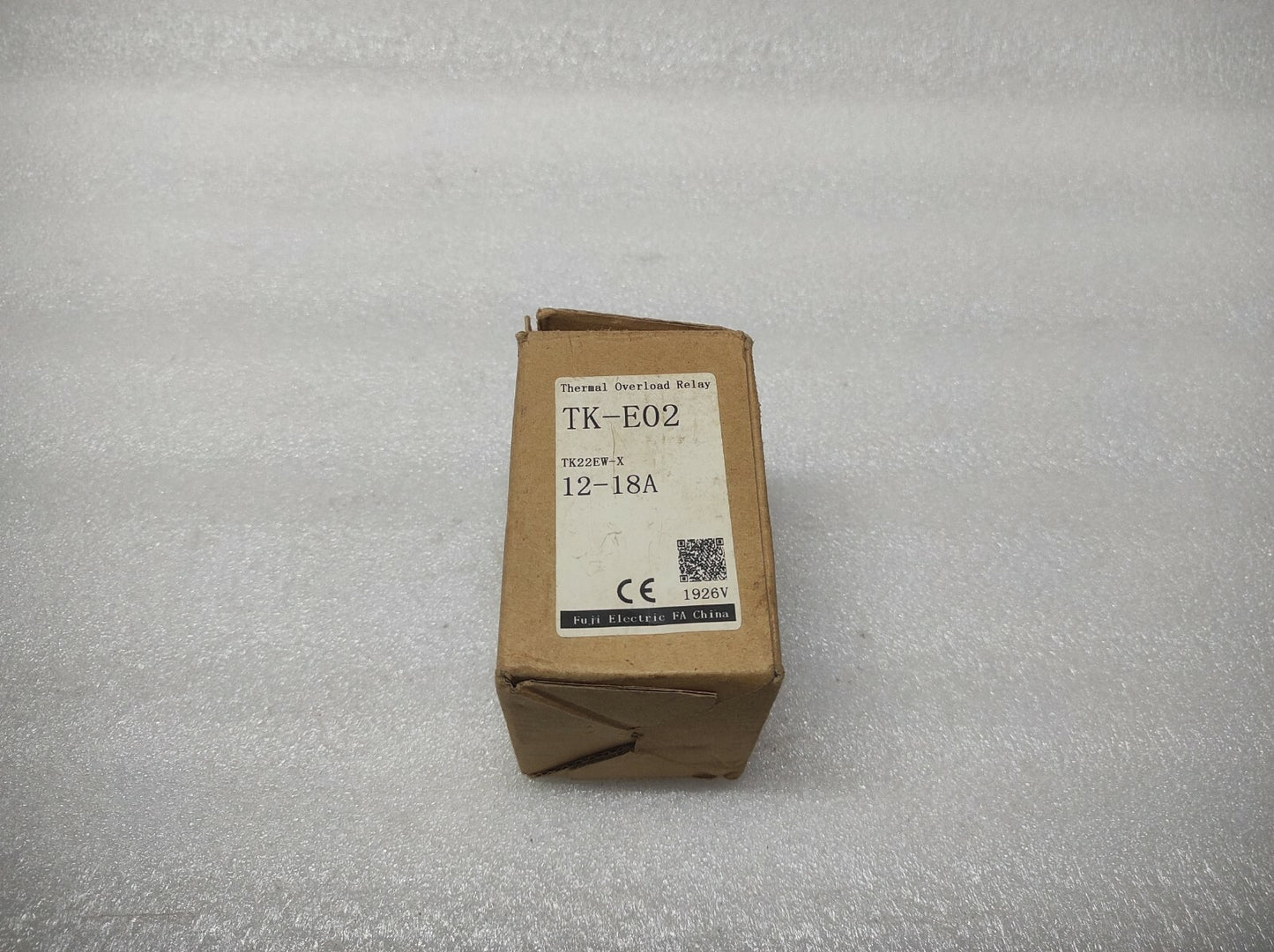 FUJI TK-E02 THERMAL OVERLOAD RELAY 12-18A TK22E