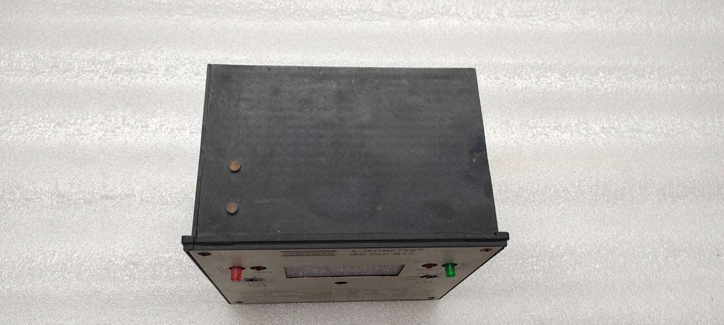 BENDER IRD-800-MYX A-ISOMETER 984666 INSULATION MONITOR 220V 5A 1100VA